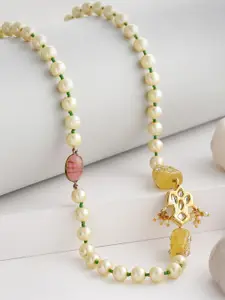 DUGRISTYLE Yellow Copper Gold-Plated Necklace