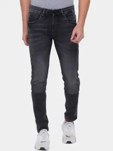 Being Human Men Black Regular Fit Heavy Fade Jeans