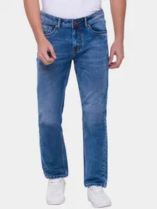 Being Human Men Blue Regular Fit Heavy Fade Jeans