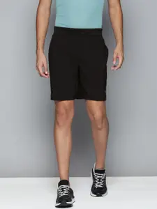 Puma Studio Woven 7"  Men Black Solid Mid Rise Woven Yoga Shorts