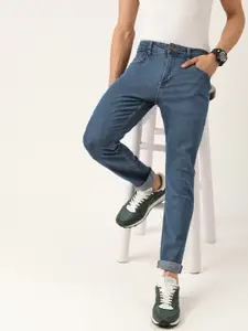 Kook N Keech Men Blue Slim Tapered Fit Stretchable Jeans