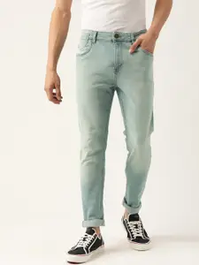 Kook N Keech Men Blue Super Skinny Fit Heavy Fade Stretchable Jeans