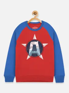 Kids Ville Avengers Printed Sweatshirt For Kids Boys