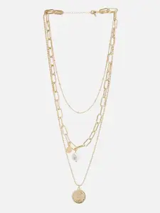 20Dresses Women Gold Toned Layered Necklace