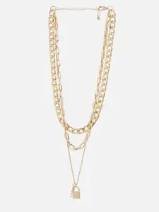 20Dresses Women Gold-Toned Layered Necklace