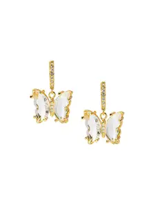 Moon Dust Women Gold-Plated Quirky Drop Earrings