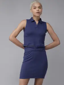 Roadster Women Blue Top with Skirt