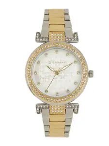 GIORDANO Women White Analogue Watch A2057-66
