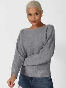 FOREVER 21 Women Grey Pullover