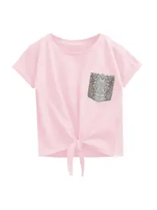 A.T.U.N. Pink Pure Cotton Top