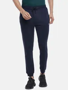 Ajile by Pantaloons Men Navy Blue Solid Slim-Fit Joggers