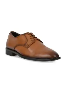 LA BOTTE Men Tan Solid Formal Derbys
