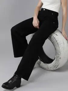Roadster Women Wide Leg Stretchable Jeans