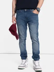 The Roadster Life Co. Men Skinny Fit Heavy Fade Stretchable Jeans