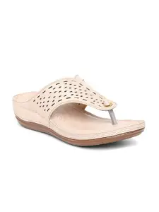 EVERLY Pink Comfort Sandals