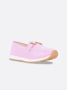 Carlton London Women Pink Loafers
