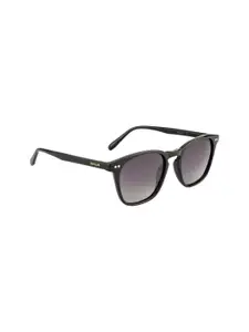 OPIUM Men Grey Lens & Black Wayfarer Sunglasses Polarised & UV Protected Lens OP-1914-C01