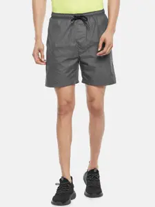 Ajile by Pantaloons Men Grey Slim Fit Sports Shorts