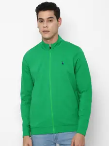 SIMON CARTER LONDON Men Green Solid Sweatshirt