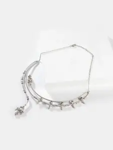 SHAYA Women Scarlett O'Hara 925 Silver Statement Necklace