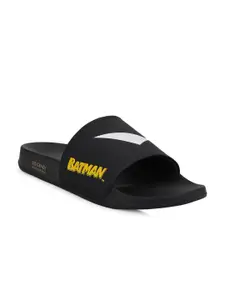 Campus Campus Men Black & Yellow Printed Slip-On