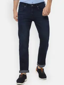 Louis Philippe Jeans Men Navy Blue Slim Fit Jeans