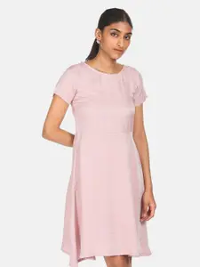 Sugr Pink Patterned Dress