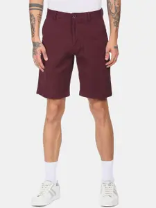 Arrow Sport Men Purple Regular Shorts