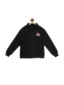 SWEET ANGEL Boys Black Hooded Sweatshirt