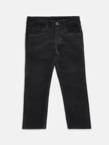 Pantaloons Junior Boys Black Trousers