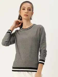 ARISE Women Grey Sweatshirt