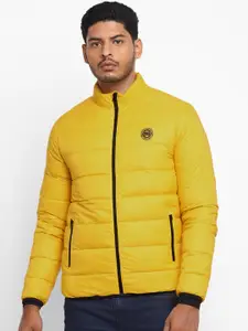 Royal Enfield Men Yellow Padded Jacket