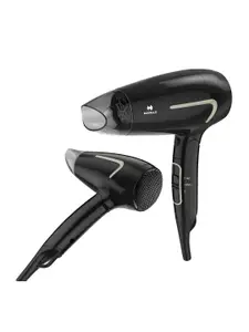 Havells 1600W Black Unisex Cool Shot And Foldable Hair Dryer HD3181
