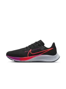 Nike Men Black AIR ZOOM PEGASUS 38 Running Shoes