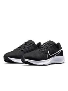 Nike Women Black AIR ZOOM PEGASUS 38 Running Shoes