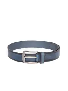 United Colors of Benetton United Colors of Benetton Men Navy Blue Leather Belt