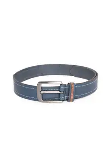 United Colors of Benetton United Colors of Benetton Men Navy Blue Leather Belt