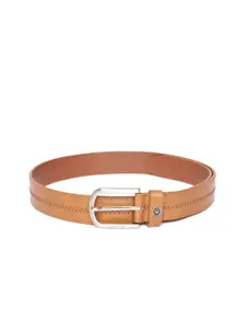 United Colors of Benetton United Colors of Benetton Men Tan Solid PU Belt