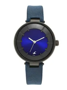 Fastrack Women Blue Dial & Blue Straps Analogue Watch 6252PF02