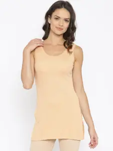 Kanvin Nude-Coloured Thermal Top