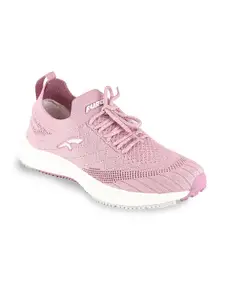 FURO by Red Chief Women Pink Mesh Running Non-Marking Shoes