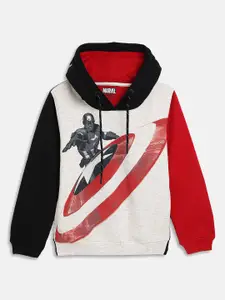 Octave Boys White Printed Sweatshirt