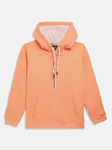 Octave Boys Orange Hooded Sweatshirt