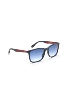 IRUS by IDEE Men Blue Lens & Blue Square Sunglasses IRS1042C4SG