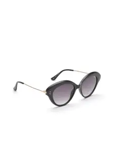 IDEE Women Black Lens Butterfly Sunglasses