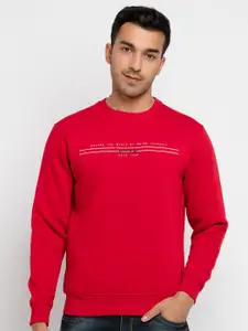 Status Quo Men Red Sweatshirt