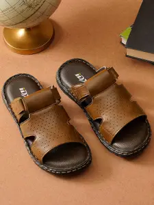 iD Men Brown Sandals