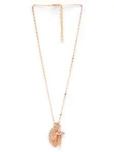 URBANIC Gold-Toned Gold-Plated Necklace