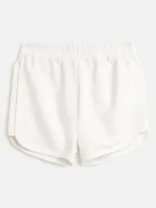 Noh.Voh - SASSAFRAS Kids Noh Voh - SASSAFRAS Kids Girls White Solid Shorts