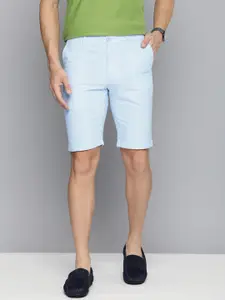 Indian Terrain Men Mid-Rise Slim Fit Pure Cotton Chino Shorts